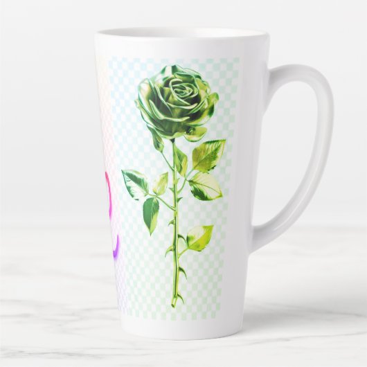 Mooie grote Latte mok (Rechts)