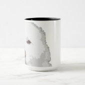 Mooie Grote Pyreneeën Mok van Dog Coffee (Midden)