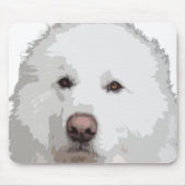 Mooie Grote Pyreneeën Muismat (Voorkant)