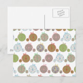 Mooie  grote voorwielfietsen briefkaart (Voorkant / Achterkant)