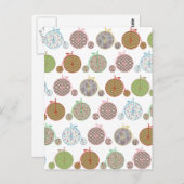 Mooie  grote voorwielfietsen briefkaart (Voorkant / Achterkant)