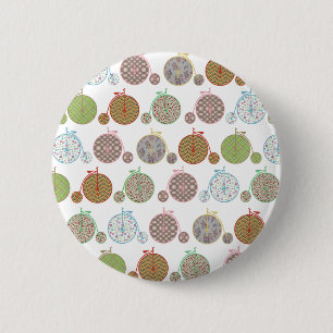 Mooie  grote voorwielfietsen ronde button 5,7 cm