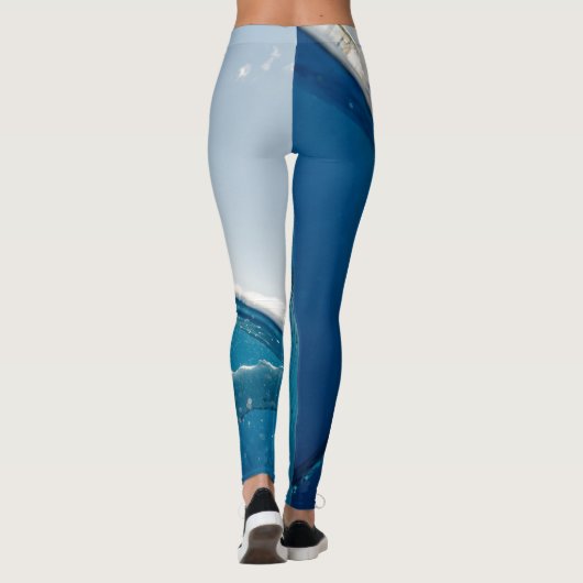 Mooie grote walvis leggings (Achterkant)