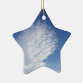 Mooie, grote wolk keramisch ornament (Rechts)