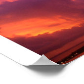 Mooie Guam Sunset Poster (Hoek)