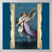 Mooie Guardian Angel Painting Poster (Voorkant)