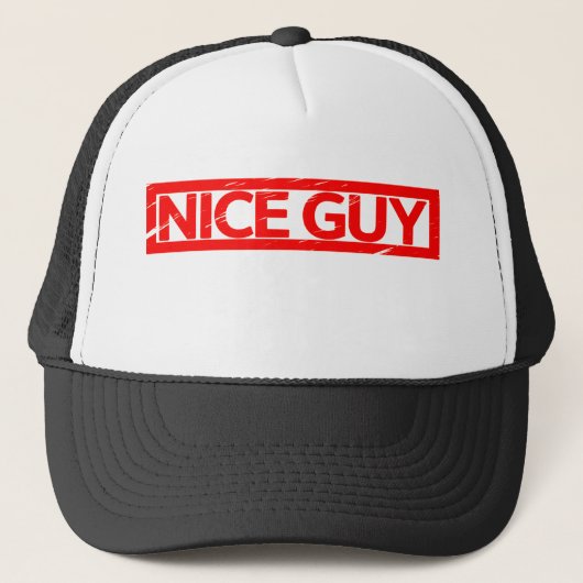 Mooie Guy Stamp Trucker Pet (Voorkant)