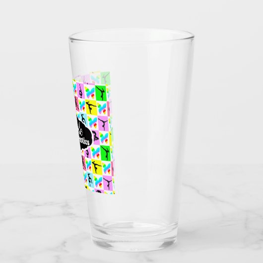 MOOIE GYMNASTIEK VLINDER ONTWERP GLAS (Links)