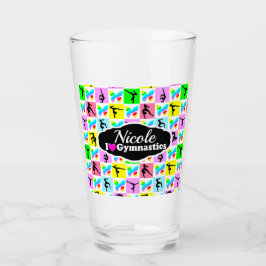 MOOIE GYMNASTIEK VLINDER ONTWERP GLAS