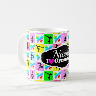 MOOIE GYMNASTIEK VLINDER ONTWERP KOFFIEMOK