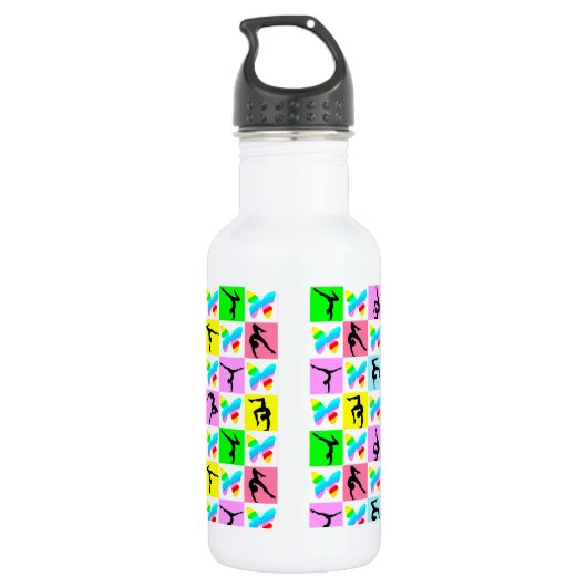 MOOIE GYMNASTIEK VLINDER ONTWERP WATERFLES (Achterkant)