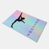 Mooie gymnastiek Welkomstklep Deurmat (Schuin)