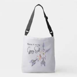 Mooie "Gypsy Soul" Crossbody Canvas tas