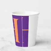 Mooie H Coffee-Mok Papieren Bekers (Links)