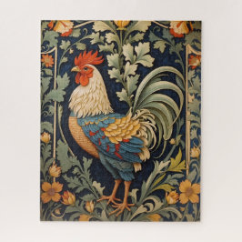 Mooie haan William Morris geïnspireerd Legpuzzel