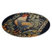 Mooie  haan William Morris geïnspireerd Snijplank (Hoek)