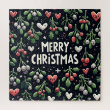 Mooie haard Kerstmis Mistletoe tak