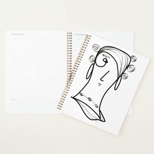 Mooie haarknopen planner (Display)