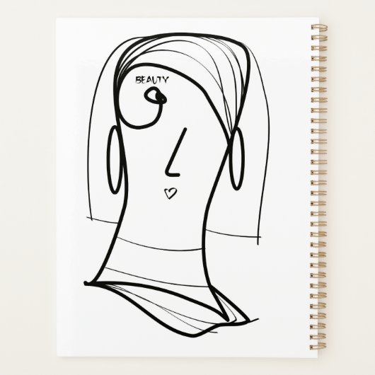Mooie Hair Bob Planner (Achterkant)