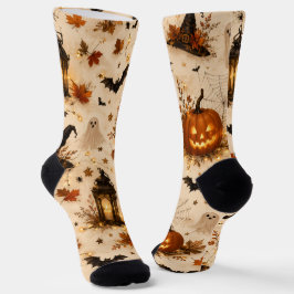 Mooie Halloween-bemannings sokken
