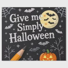 Mooie Halloween-cadeaupapier Cadeaupapier