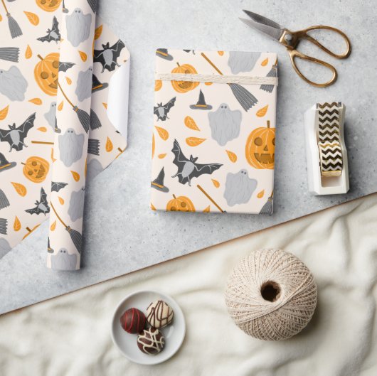 Mooie Halloween-cadeaupapier Cadeaupapier (Crafts)