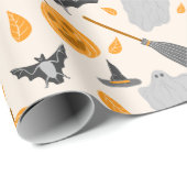 Mooie Halloween-cadeaupapier Cadeaupapier (Rol Hoek)