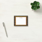 Mooie Halloween Candy Corn Custom Stickies Post-it® Notes (Kantoor)