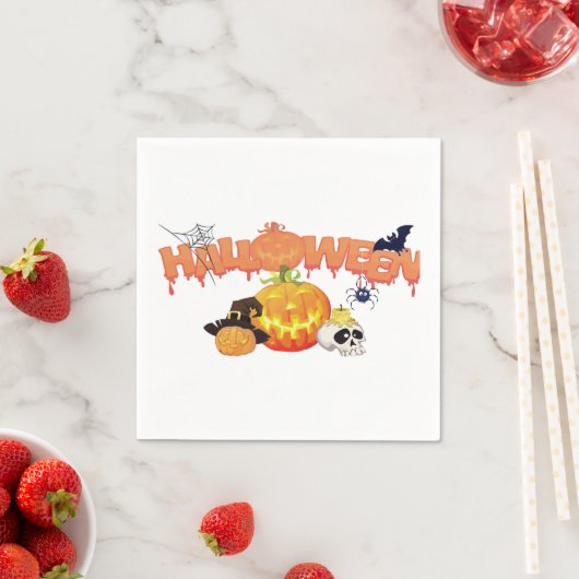 Mooie Halloween decoraties Servet (Insitu)