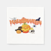 Mooie Halloween decoraties Servet (Voorkant)