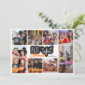 Mooie Halloween-fotomontage  Kaart (Staand voorkant)