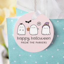 Mooie Halloween-geesten Roze