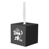 Mooie Halloween Heks Maan Ontwerp_1 Decoratie (Achter hoekig)
