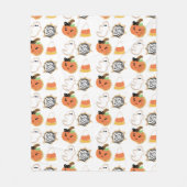 Mooie Halloween-koekjes Fleece Deken (Voorkant)
