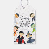 Mooie Halloween Kostuums Cadeaulabel (Voorkant)