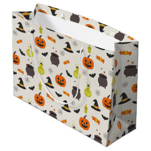 Mooie Halloween-patroon cadeaupapier rol Groot Cadeauzakje