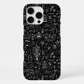 Mooie Halloween telefoonhoes iPhone Hoesje (Achterkant)