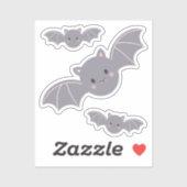 Mooie Halloween Vleermuis Stickers (Vel)