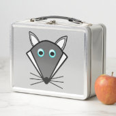 Mooie Halloween Wolf Metalen Lunchbox (In situ)