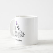 Mooie Halloweenfeest Ghost Koffiemok (Voorkant links)