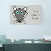 Mooie Halloweenwolf aangepaste banner (Beurs)
