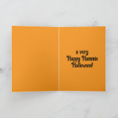 Mooie Hamster Halloween Kaart (Binnen)