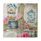 Mooie Hand ambachten Rustieke keuken backsplash Tegeltje (Voorkant)