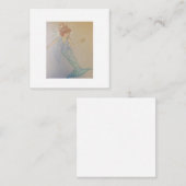 Mooie hand geïllustreerde Zeemeerminikaart Notitiekaartje (Voorkant / Achterkant)