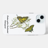 Mooie Hand geschilderde vlinder telefoonhoesje Case-Mate iPhone Case (Achterkant (horizontaal))