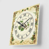 Mooie handgemaakte kunstkraft. Hoogste kwaliteit,  Vierkante Klok (Hoek)