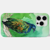 Mooie handgeschilderde bedreigde Nicobarduif Case-Mate iPhone Case (Achterkant (horizontaal))