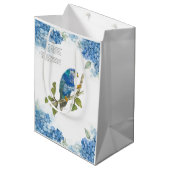 Mooie handgeschilderde bedreigde portier medium cadeauzakje (Voorkant Gekanteld)