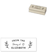 Mooie handgeschreven op maat gemaakte boek uit de  rubberstempel (Gestempeld)