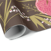 Mooie handschildervogels in het bos van Bamboo Cadeaupapier (Rol Hoek)